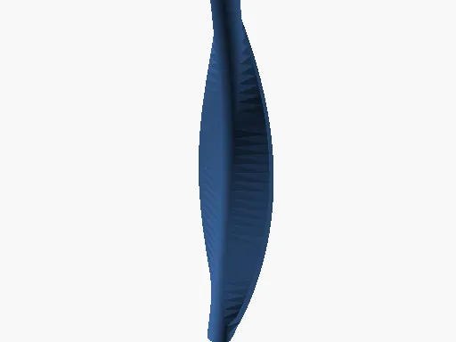 Salmon Fishing Spoon with Twist and Curve