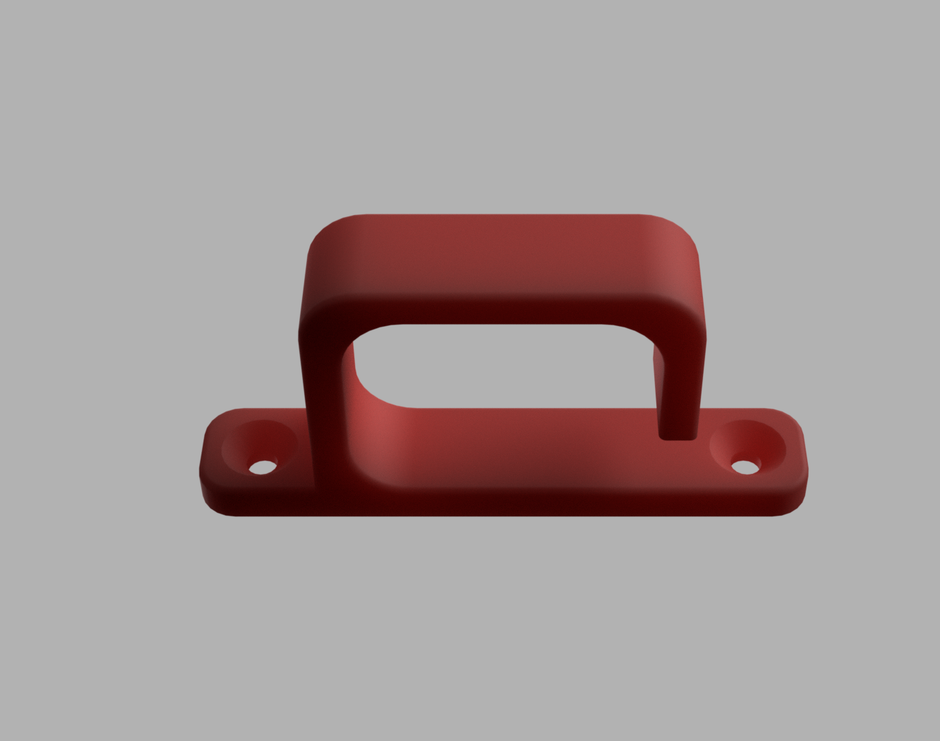 3D Printable Under Desk Cable Management Clip