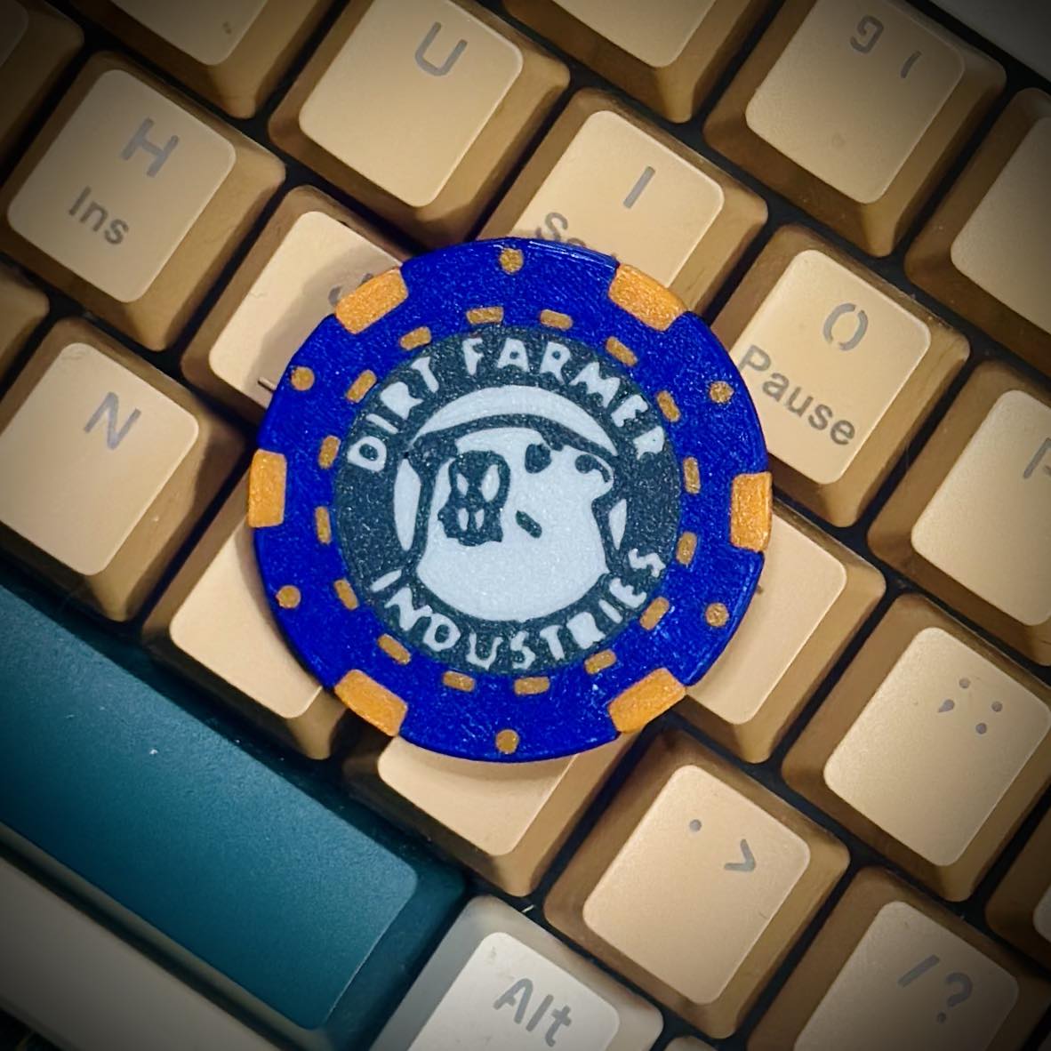 Dirt Farmer Industries MakerChip Variant 2 - Durham Bulls Edition