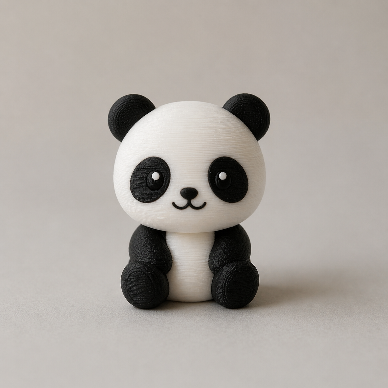 3D Printed Cute Little Panda For showcase decoration !!!!