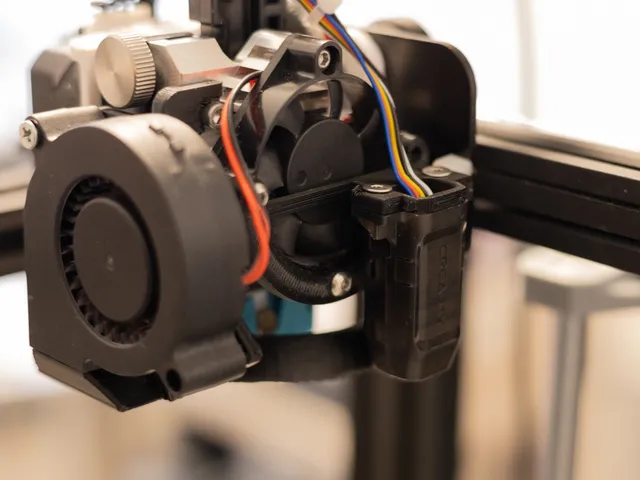Improved CR Touch mount for E3D Titan Aero