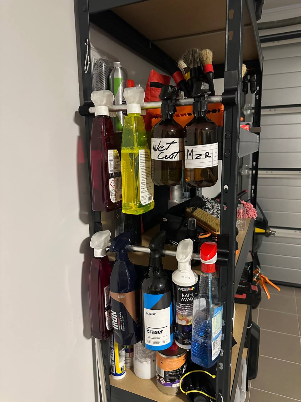 Detailing Shelf Rack Bottle Holder Hook (EU Shelf Standard Fit)