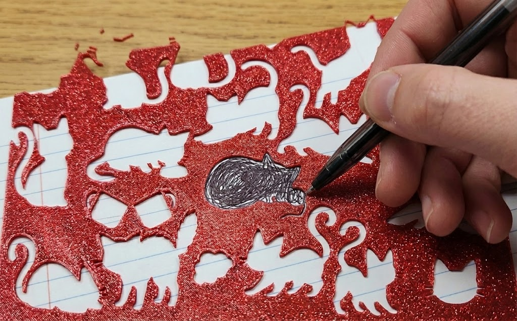 Cat Stencil