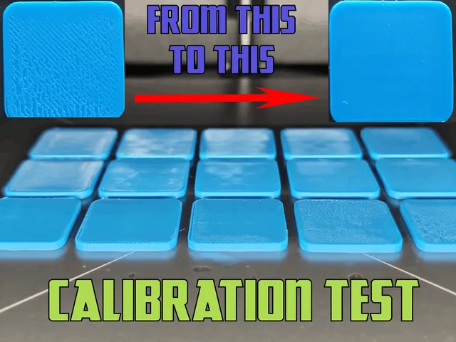 Ironing Calibration Test + Guide