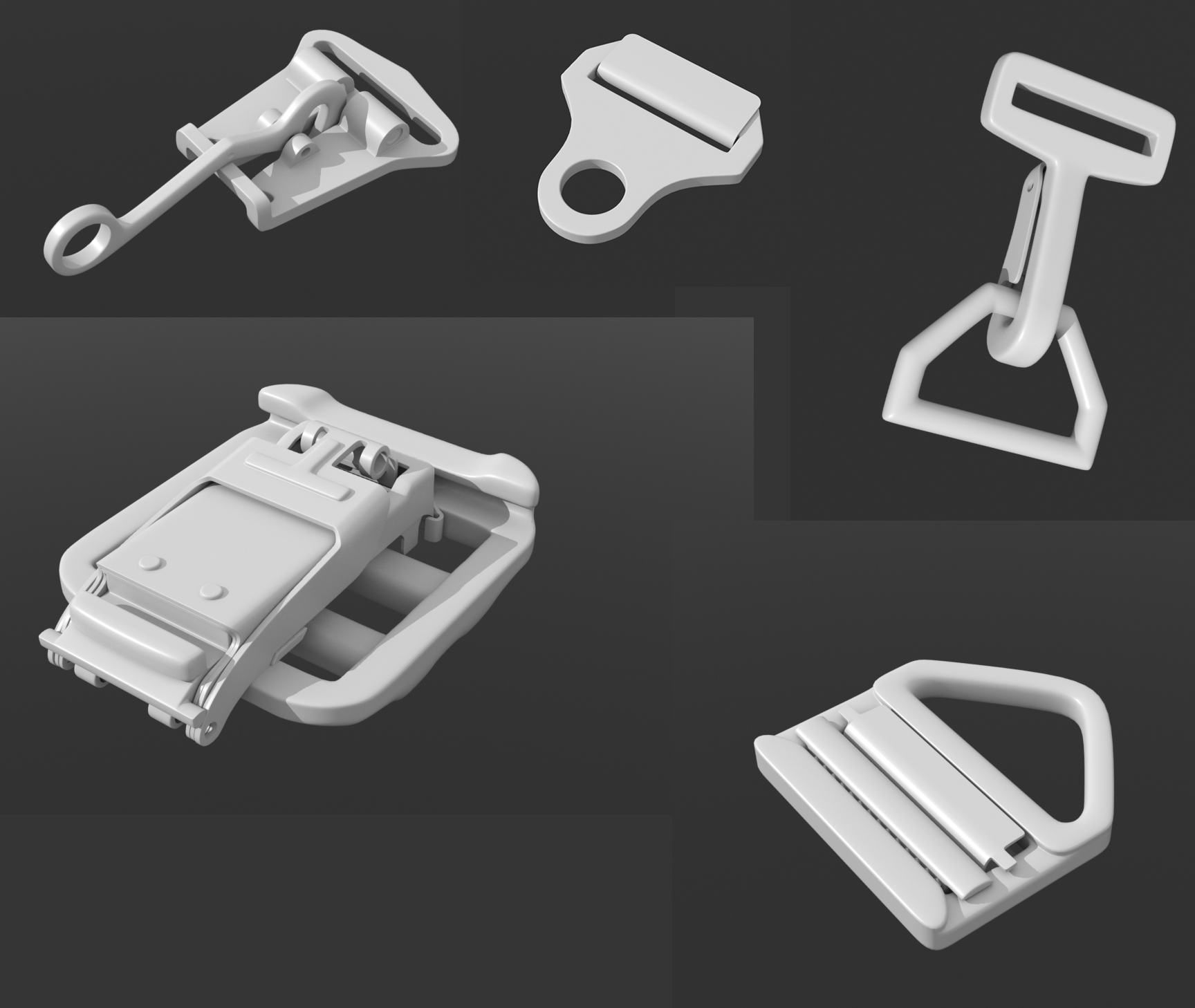 Resistance A-Wing Pilot Buckle Assortment
