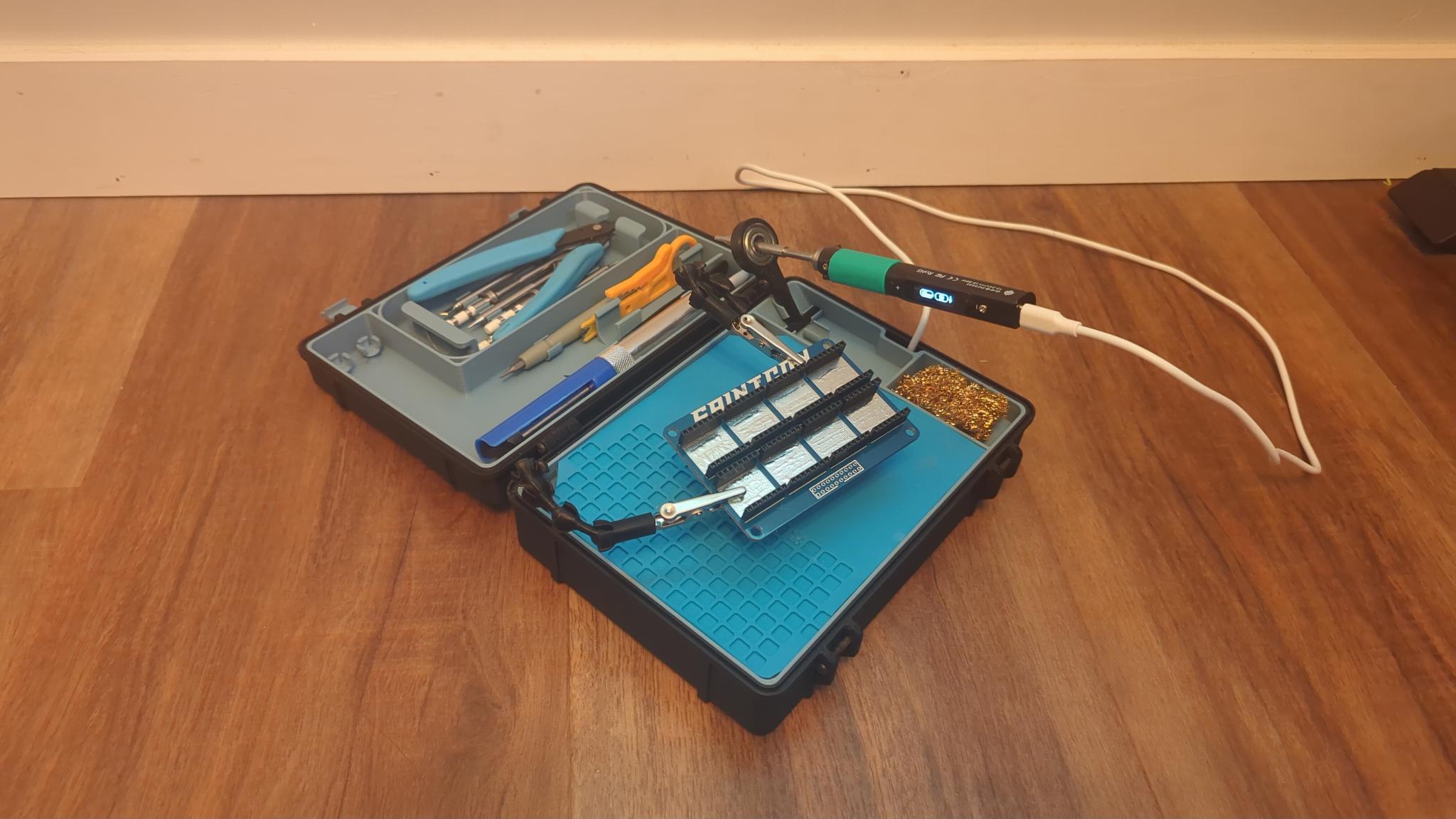 All-In-One Portable Soldering Station - Pinecil 3D model thumbnail