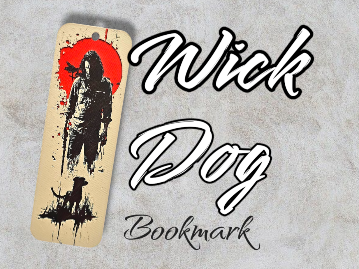 Wick & Dog - Bookmark