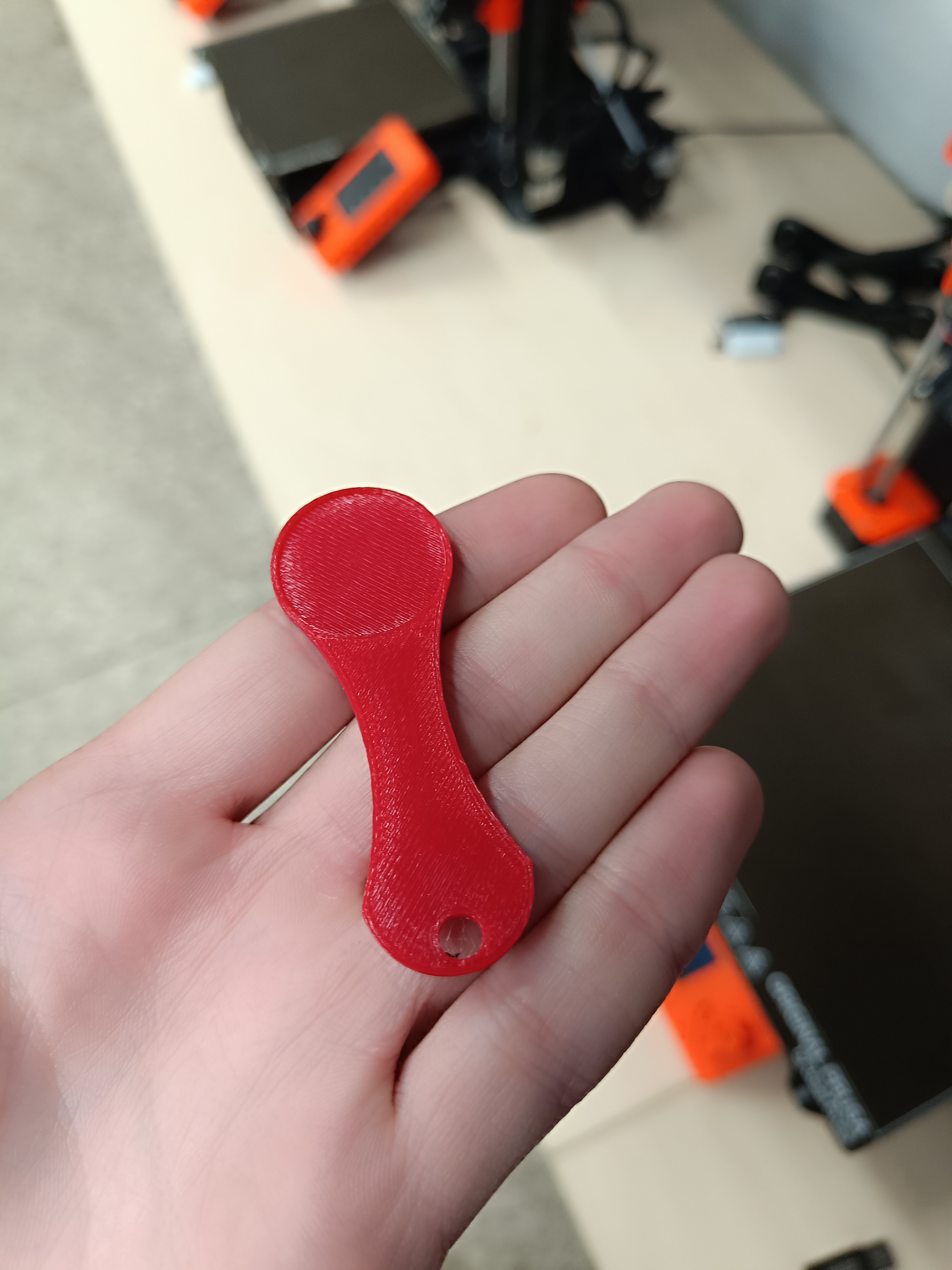 Shopping Cart Coin Keychain