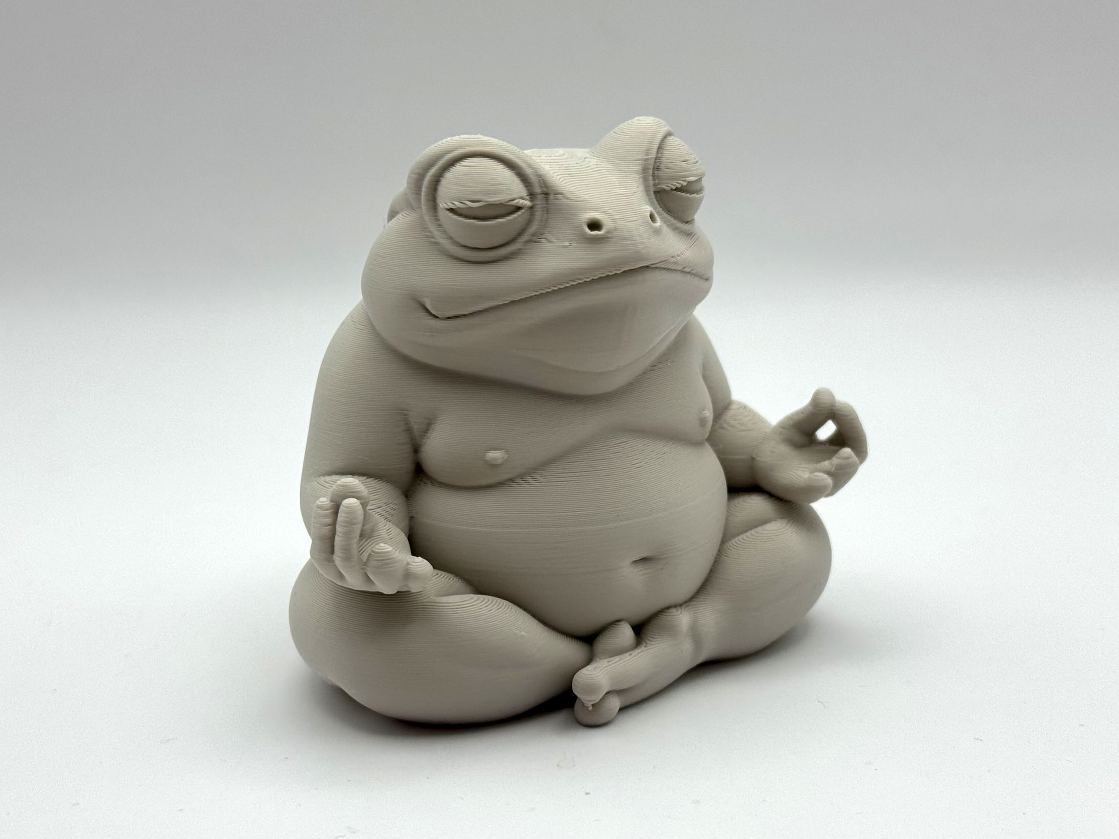 Miniatura 6 do modelo 3D Chonky Zen Frog
