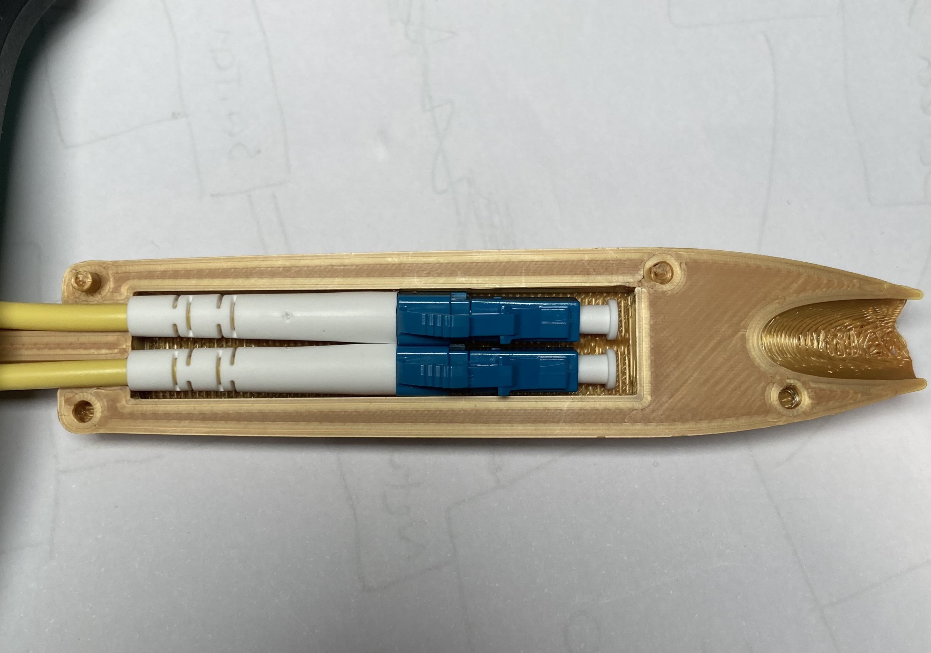 Duplex LC Fiber Pulling Protector