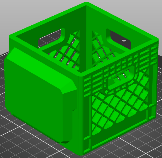 Milwaukee Packout Crate Miniature Wall Mount