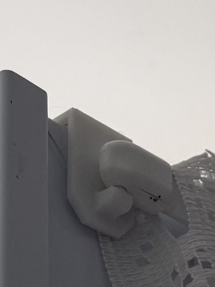 support barre rideau 3D model