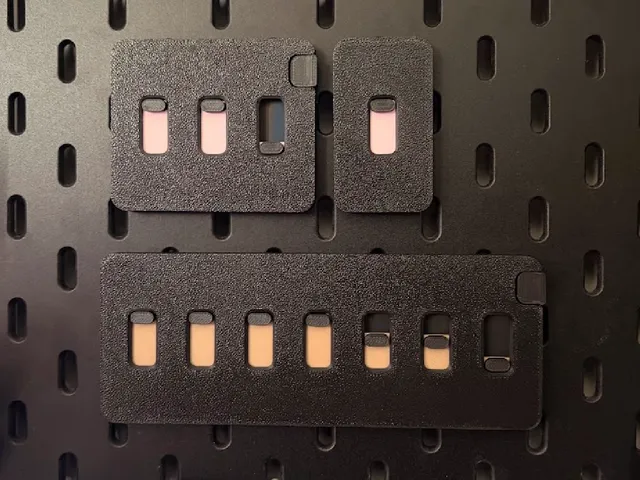Magnetic Toggle Switch Chore Tracker for SKÅDIS