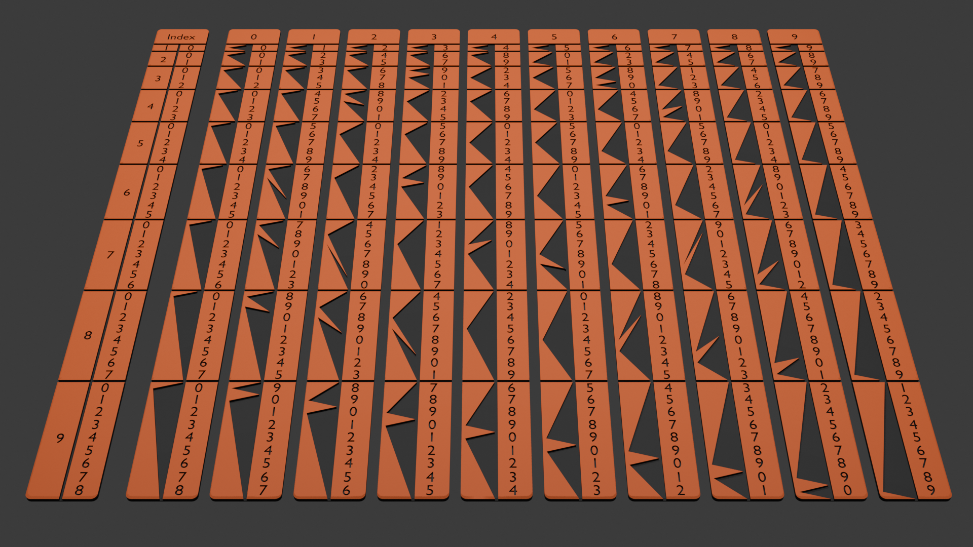 Genaille-Lucas rulers V2