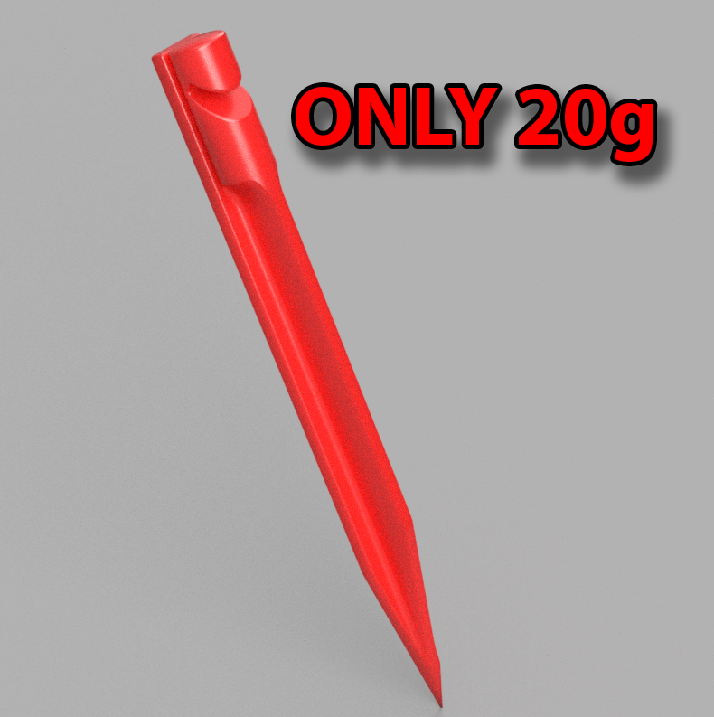 Camping tent peg