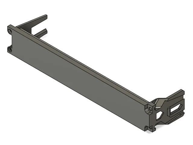 1U Blank Long Panel