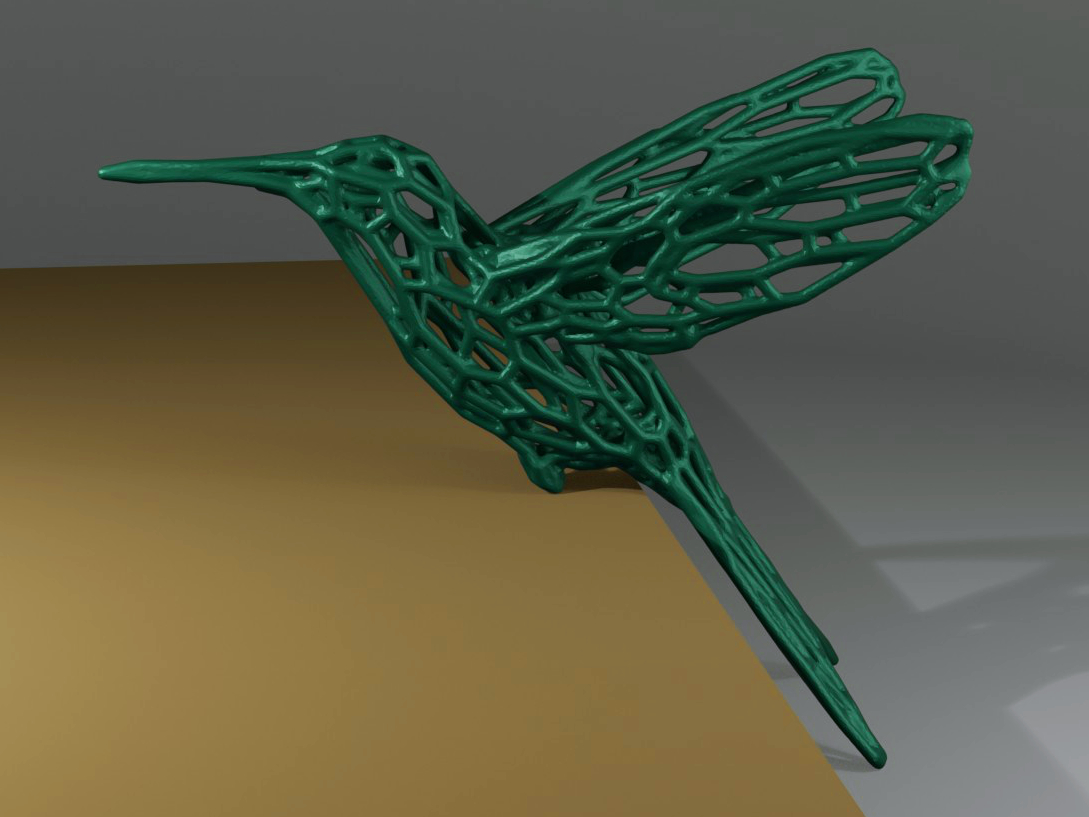 Hummingbird Voronoi