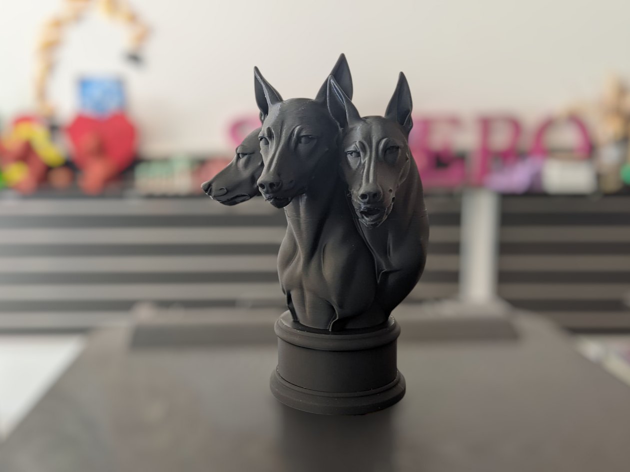 Miniatura 2 do modelo 3D Cerberus Bust