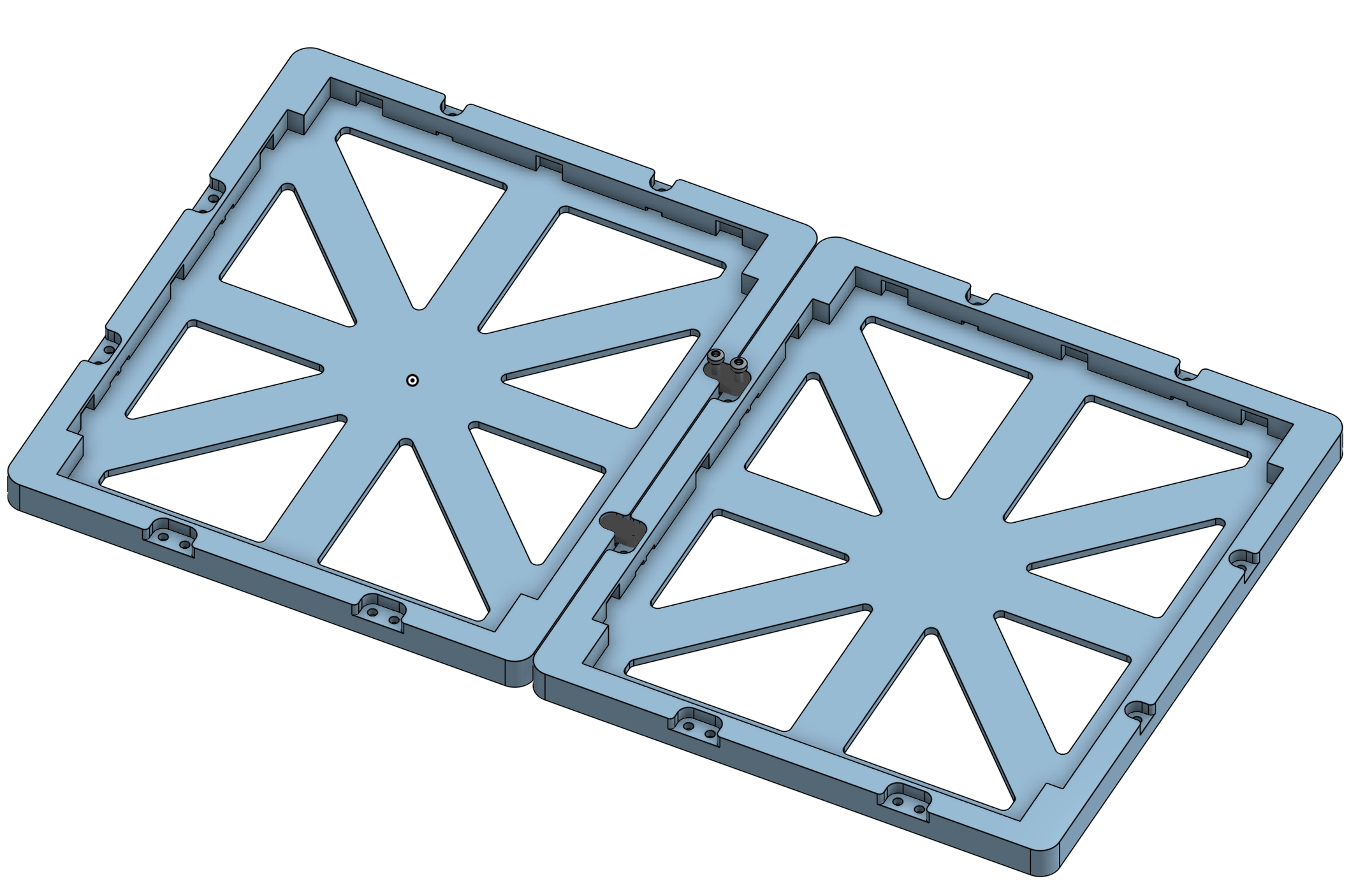 Modular Breadboard Tray remix/parameterized — thumbnail 4