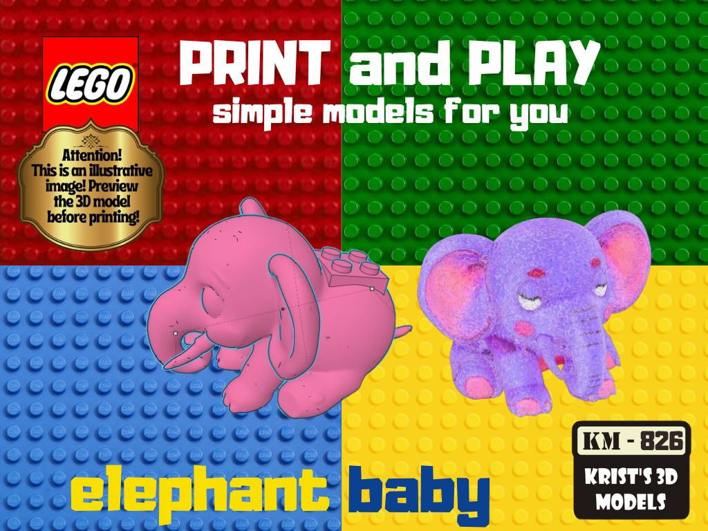 lego elefant baby