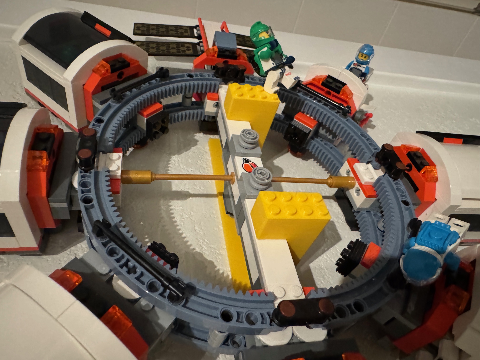 Lego Modular Space Station Wall Mount
