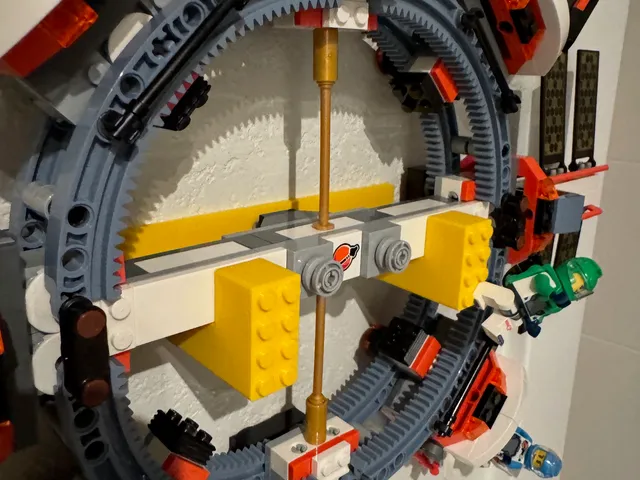Lego Modular Space Station Wall Mount