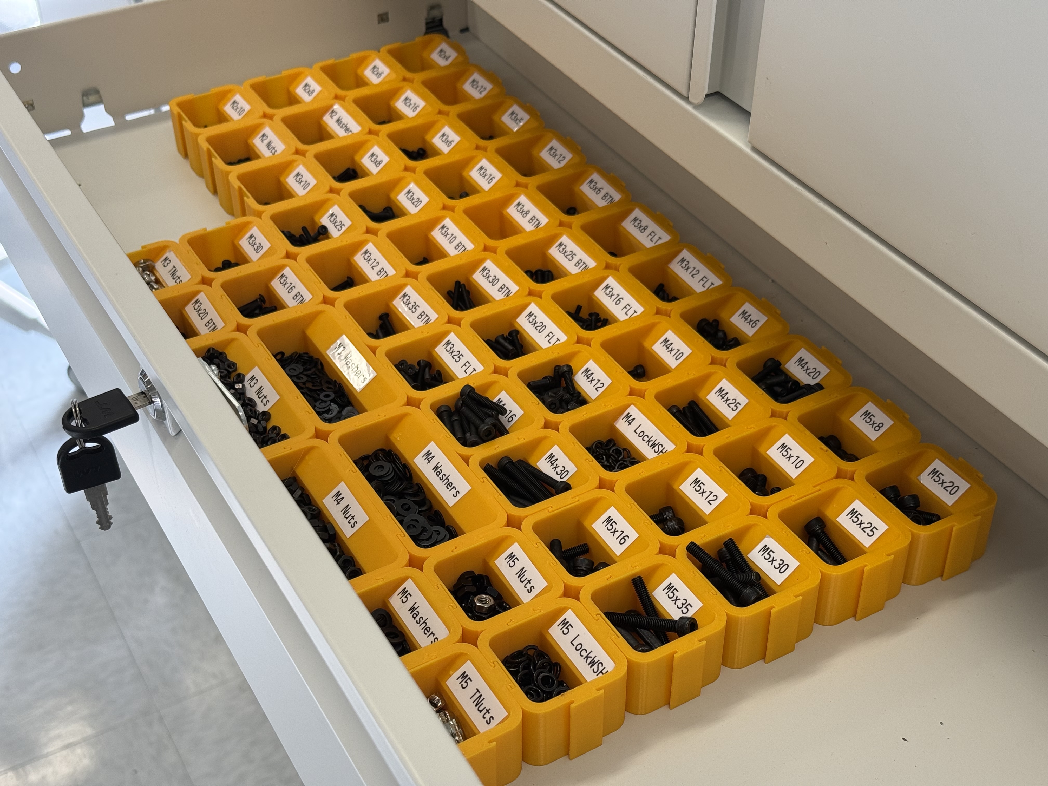 Miniatura 7 do modelo 3D Modular Storage System / Screw Box