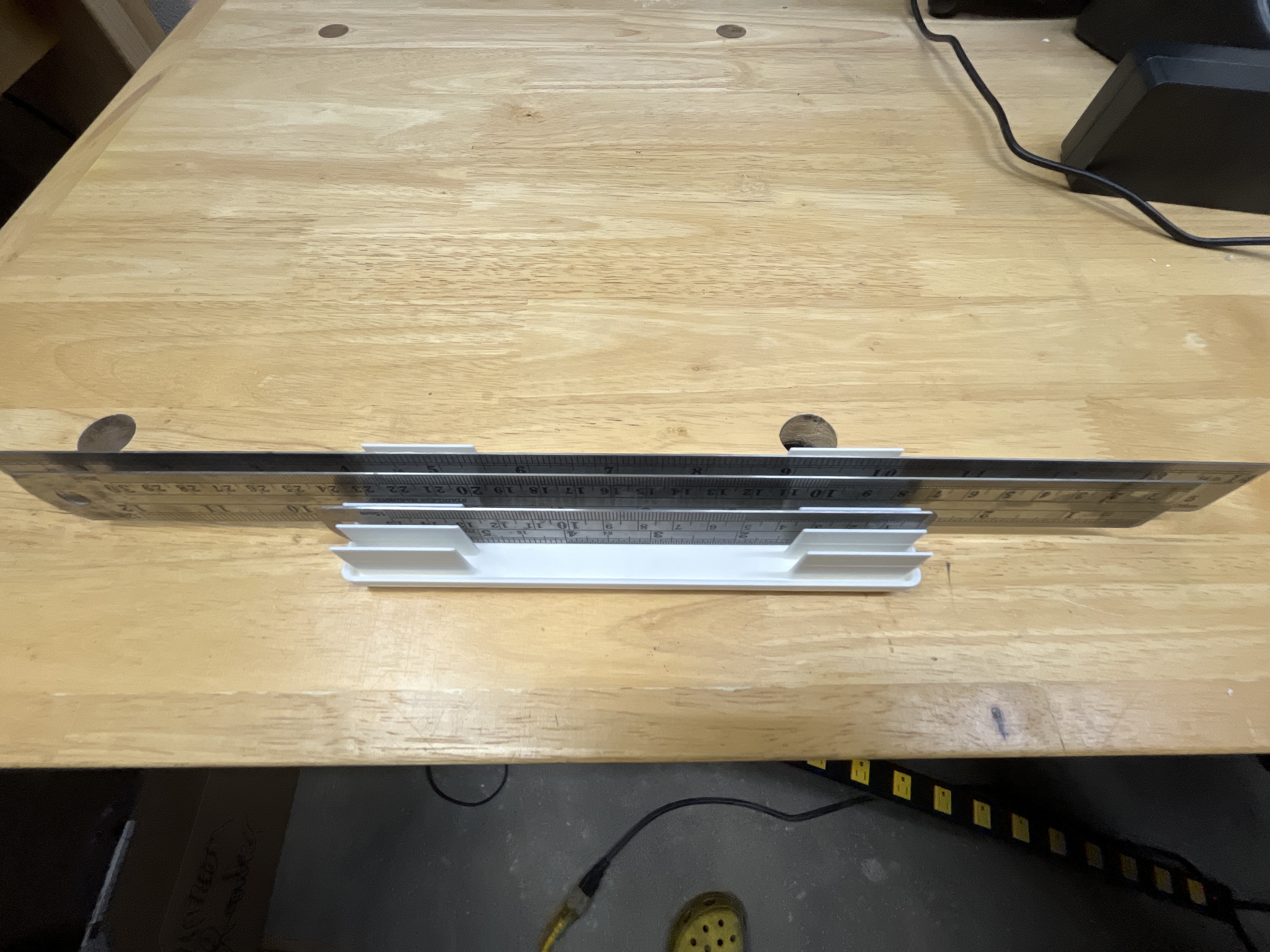 Gridfinity Ruler Holder for Longer Rulers