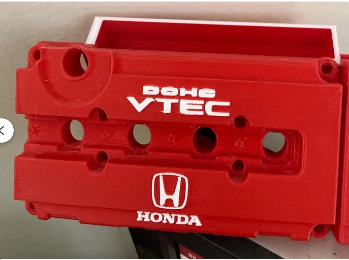 Honda DOHC valve cover Business Card holder