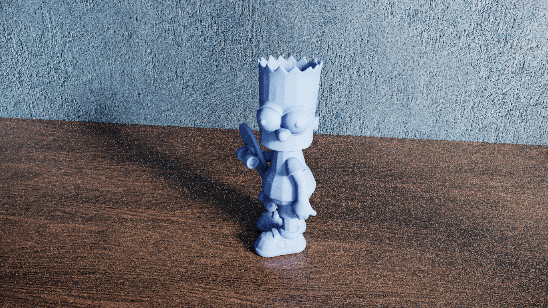 Miniatura 8 do modelo 3D Low Poly Bart Simpson