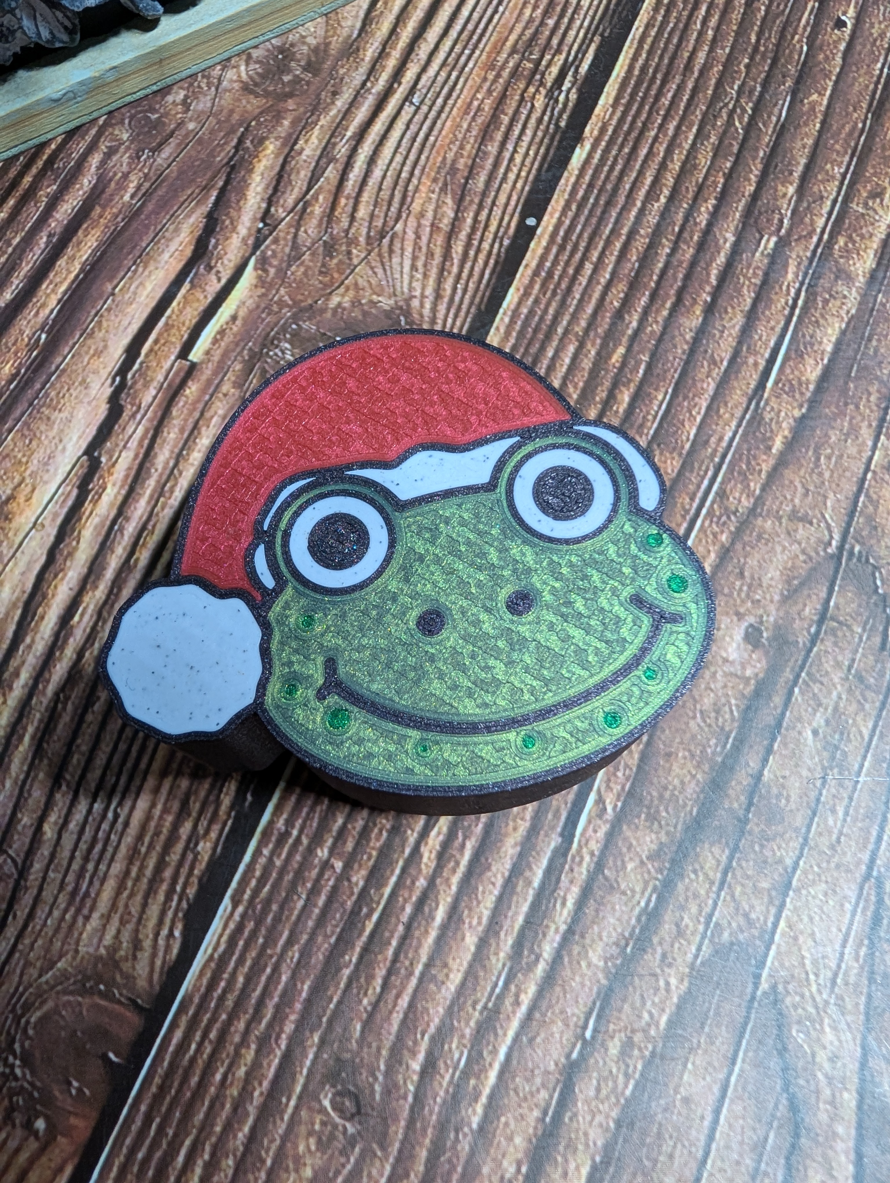 Christmas Frog Earring Box