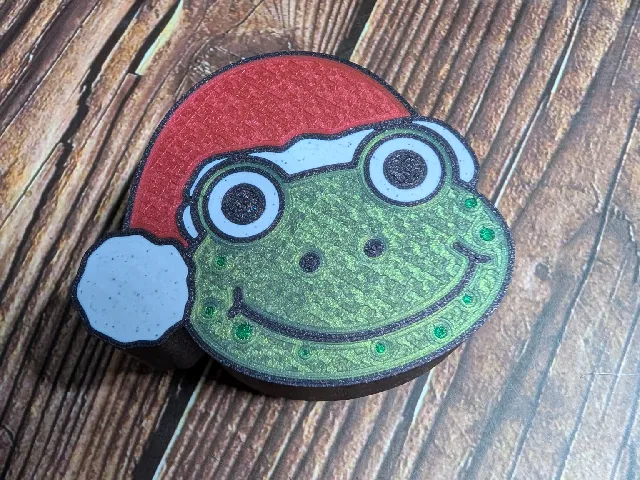 Christmas Frog Earring Box