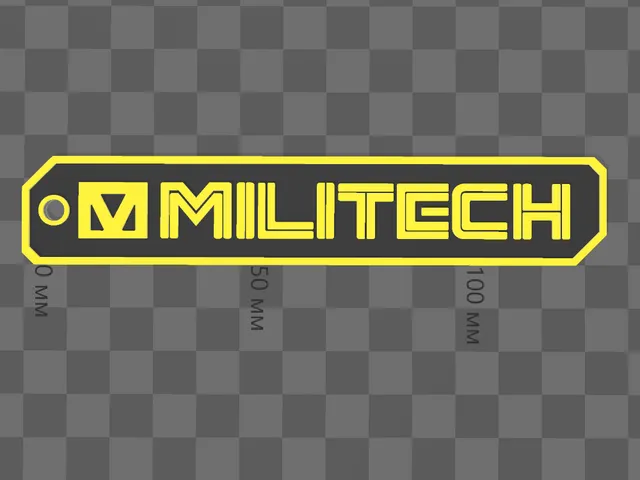 Militech flexible keychain