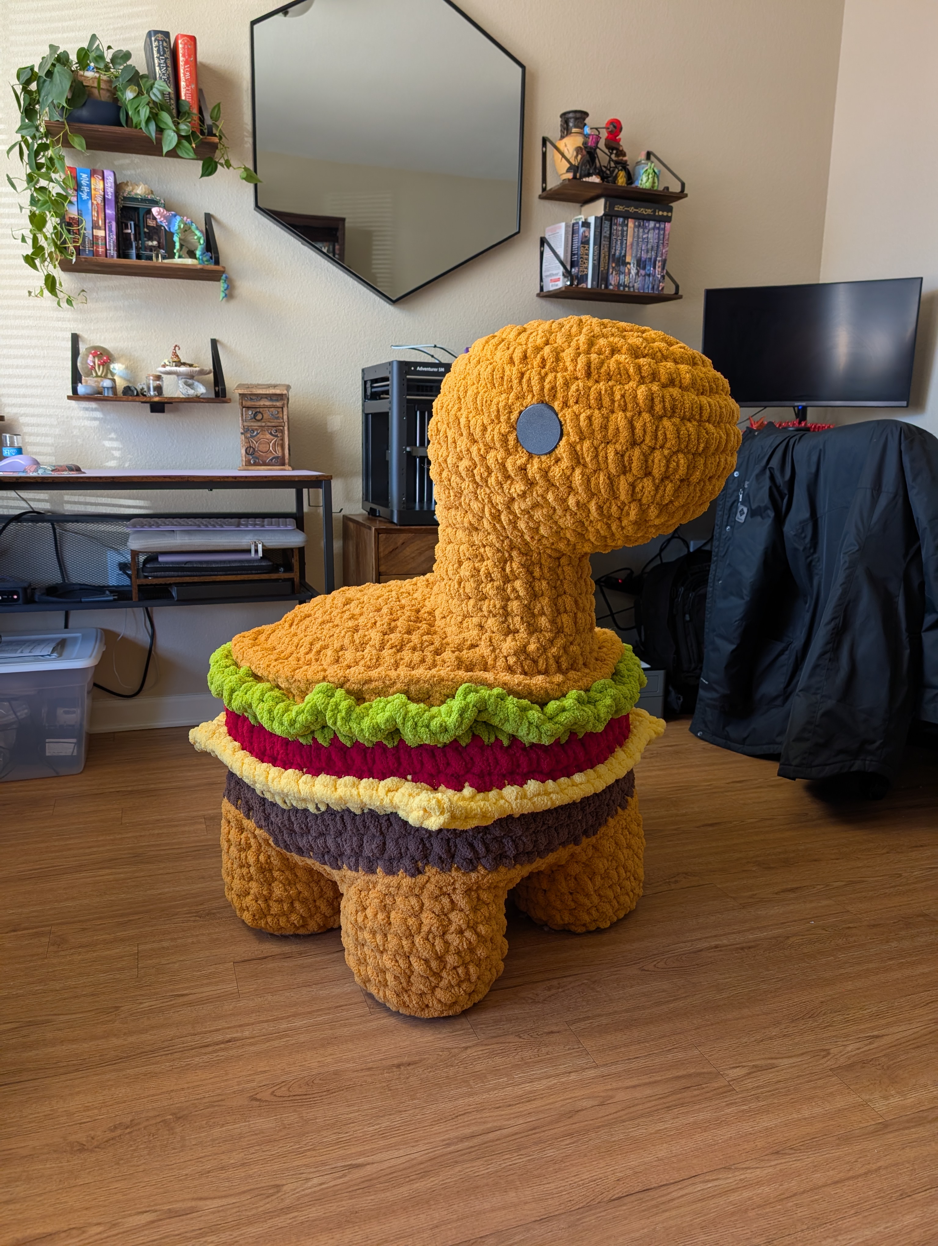 Large Crochet Amigurumi Eye