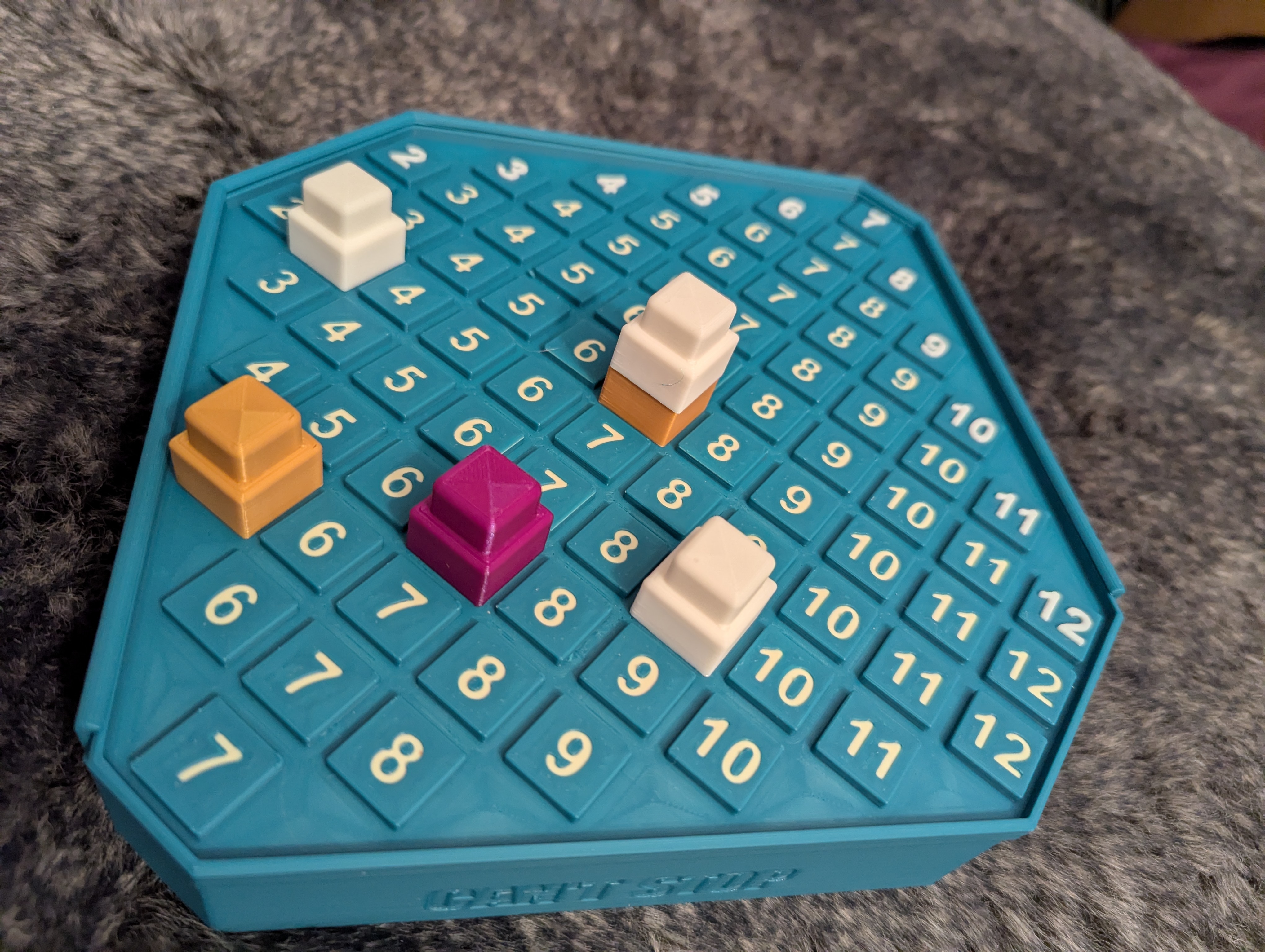 Can't Stop Game Box- modified with text