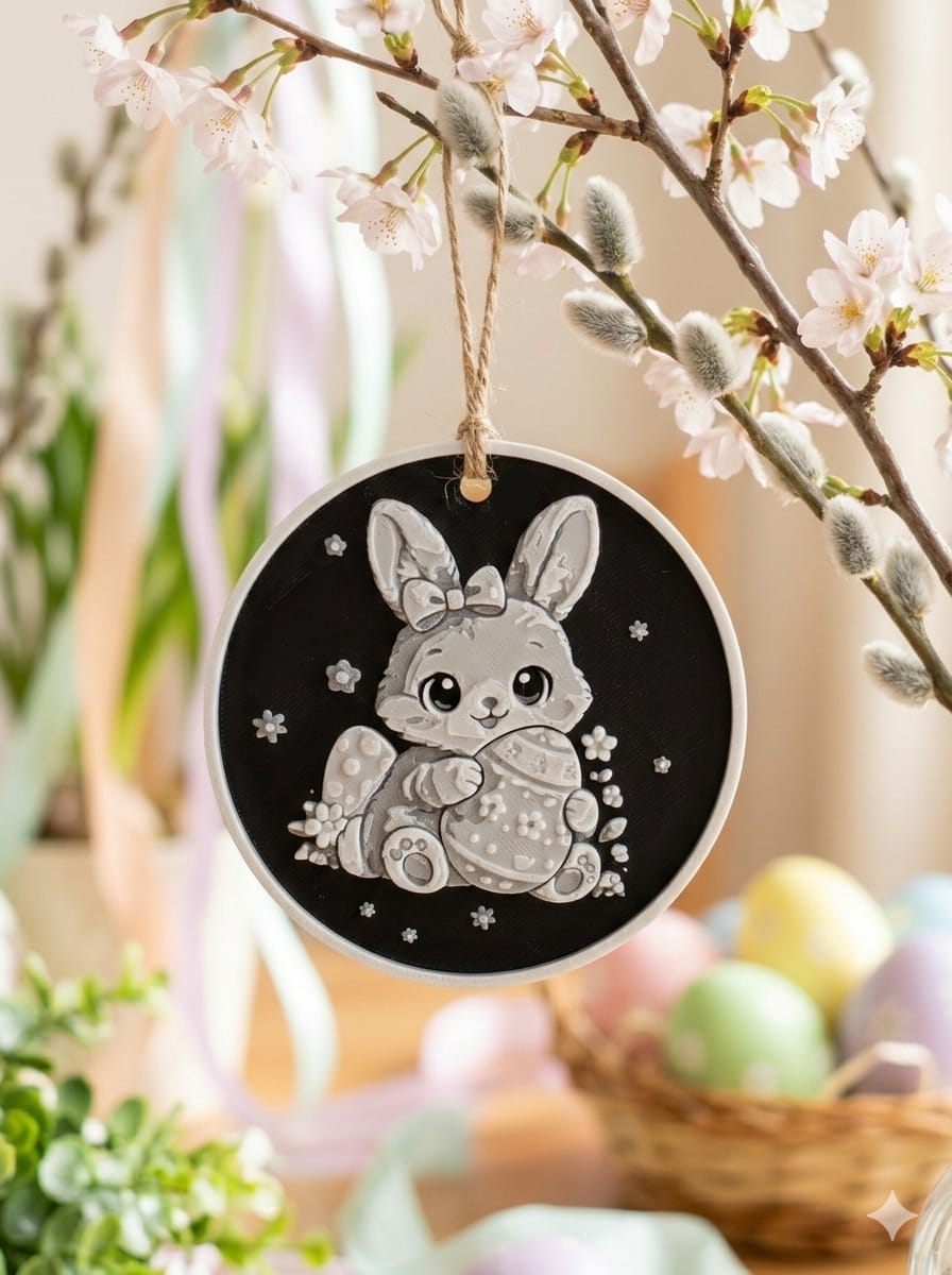 Cute Bunny - Easter Decoration