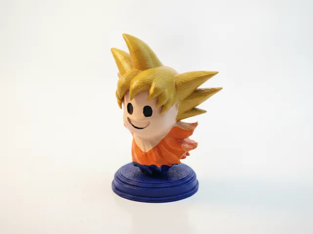 Ghost Goku Figurine Anime Collectible 3D Printable