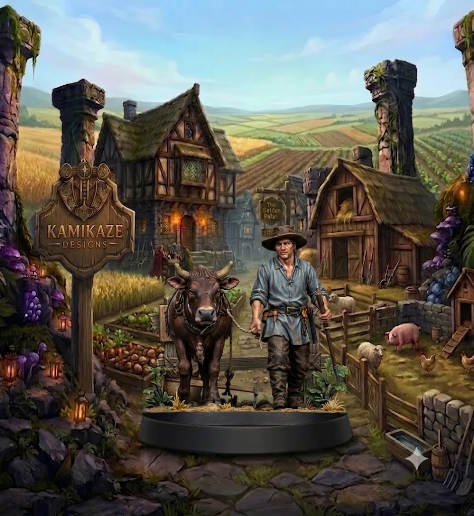 Farmer and his Cow