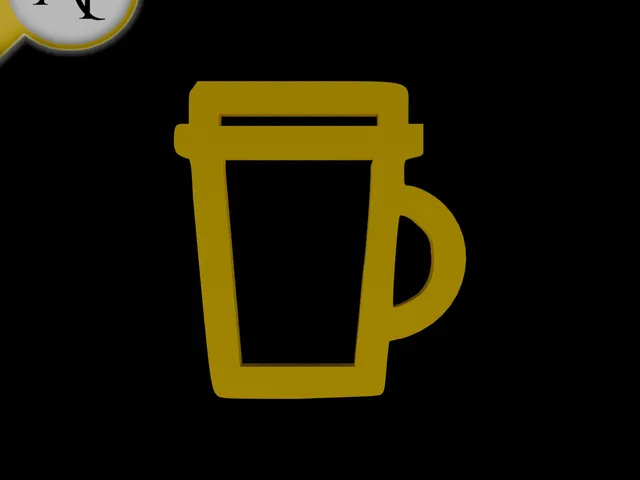 Simple Coffee Cup Symbol - 2D Art