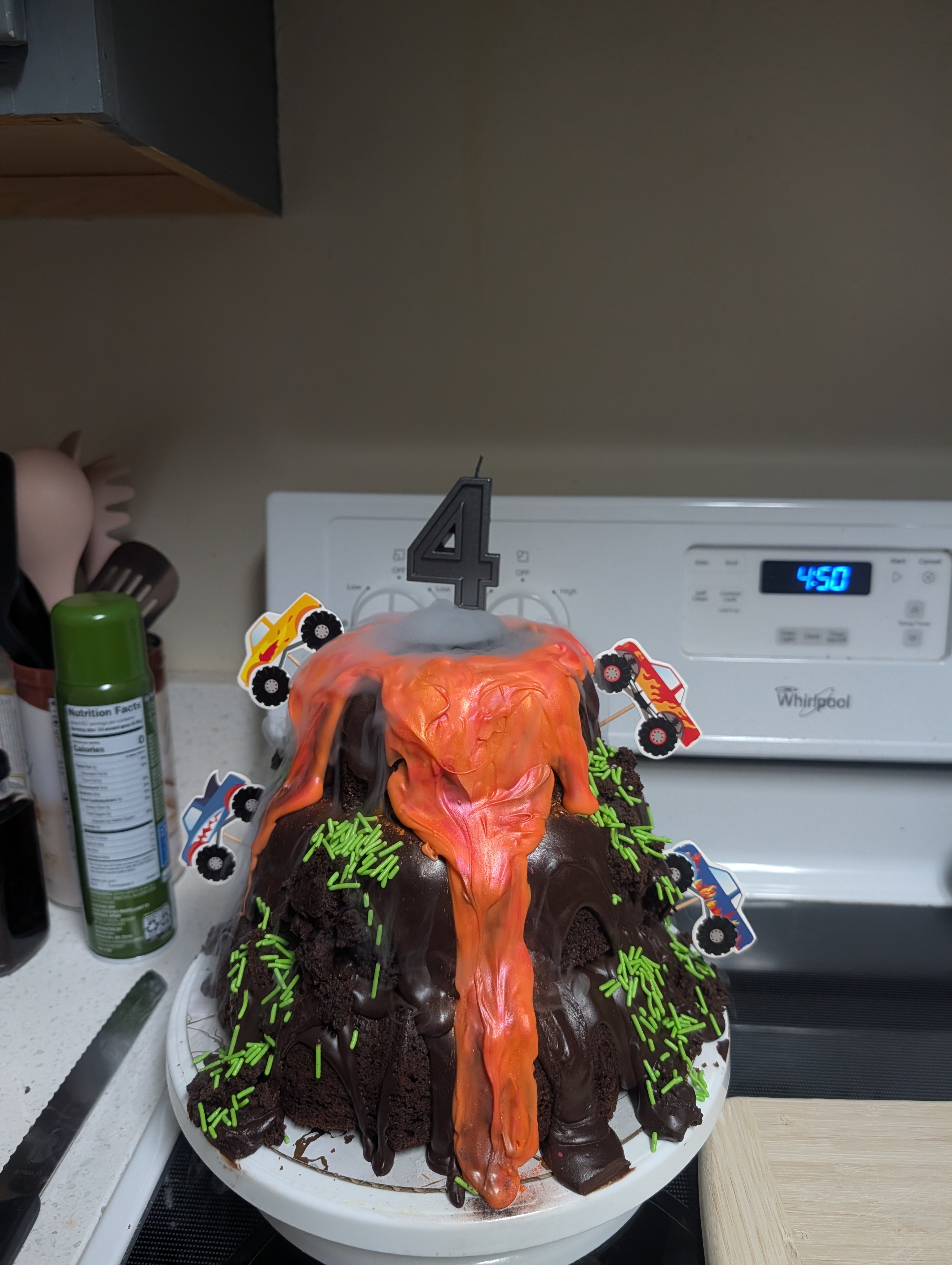 Volcano Cake
