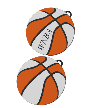 Basketball Keychain Collection (NBA & WNBA Inspired)