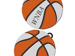 Basketball Keychain Collection (NBA & WNBA Inspired)