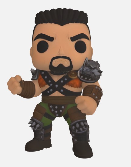 Fudo of the Mountain hokuto noken vers. funko