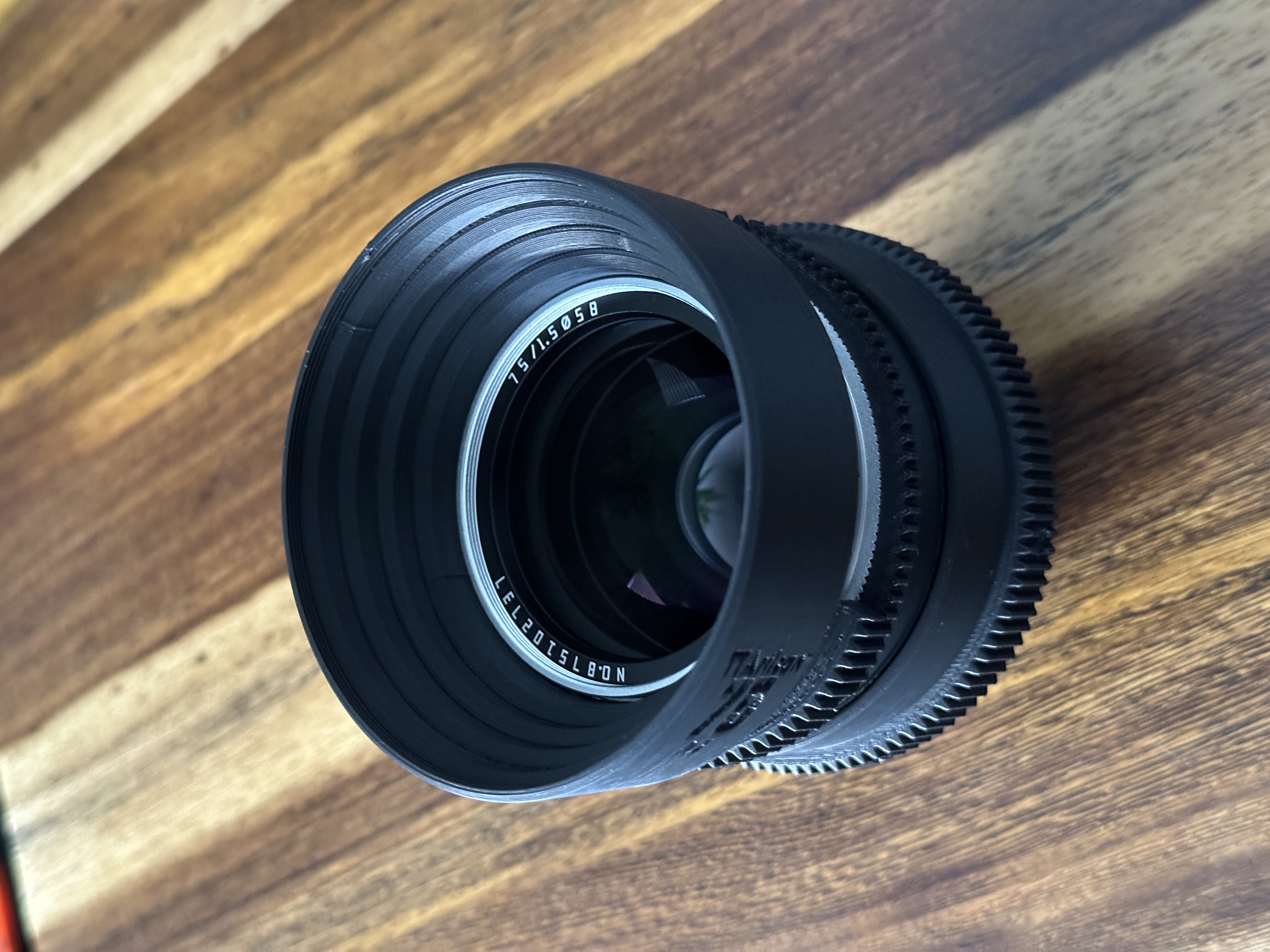 TTArtisan 75mm f/1.5 Rehousing – Cinema Lens Style
