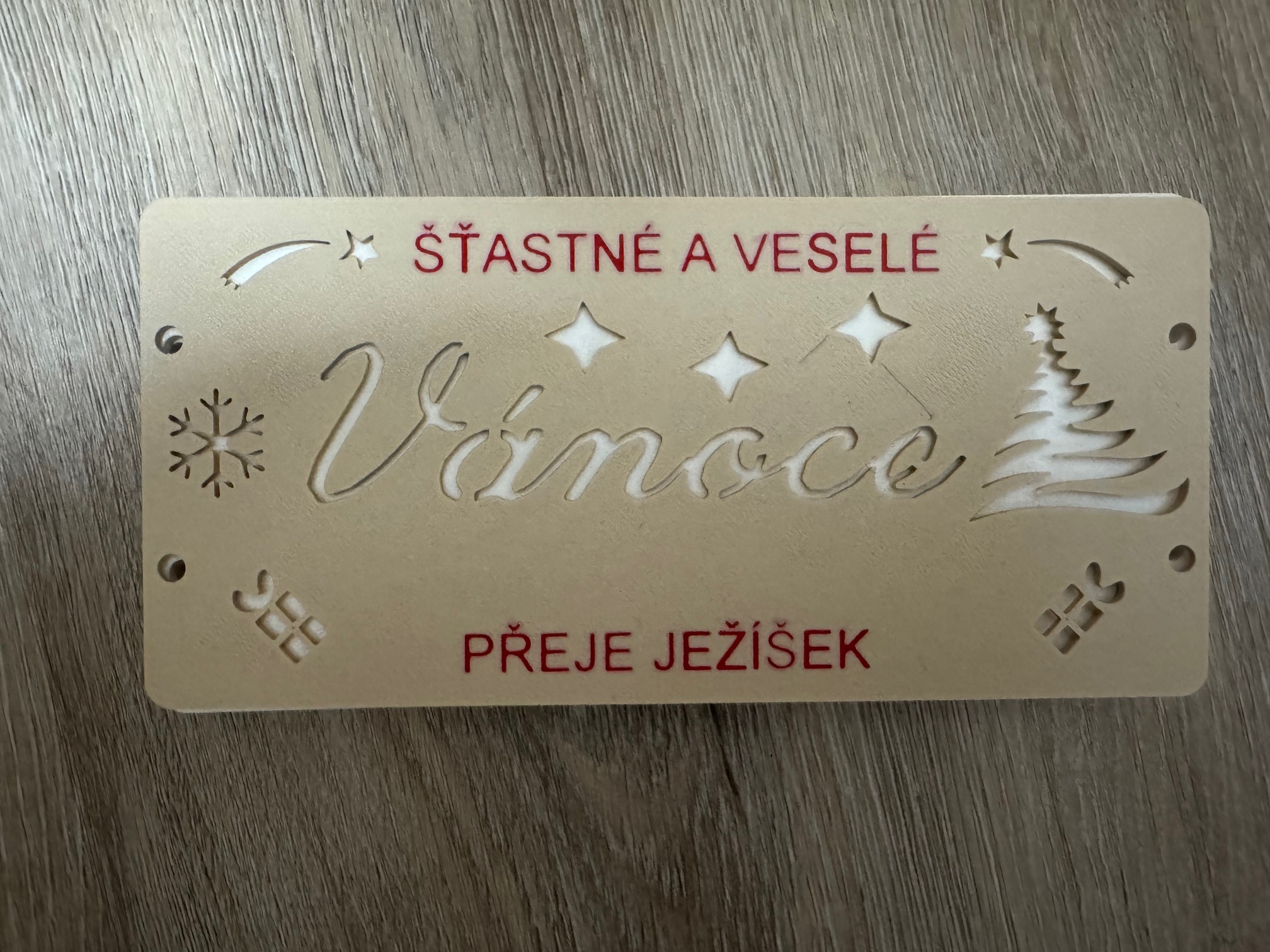 obálka na peníze Vánoční/ Christmas gift card