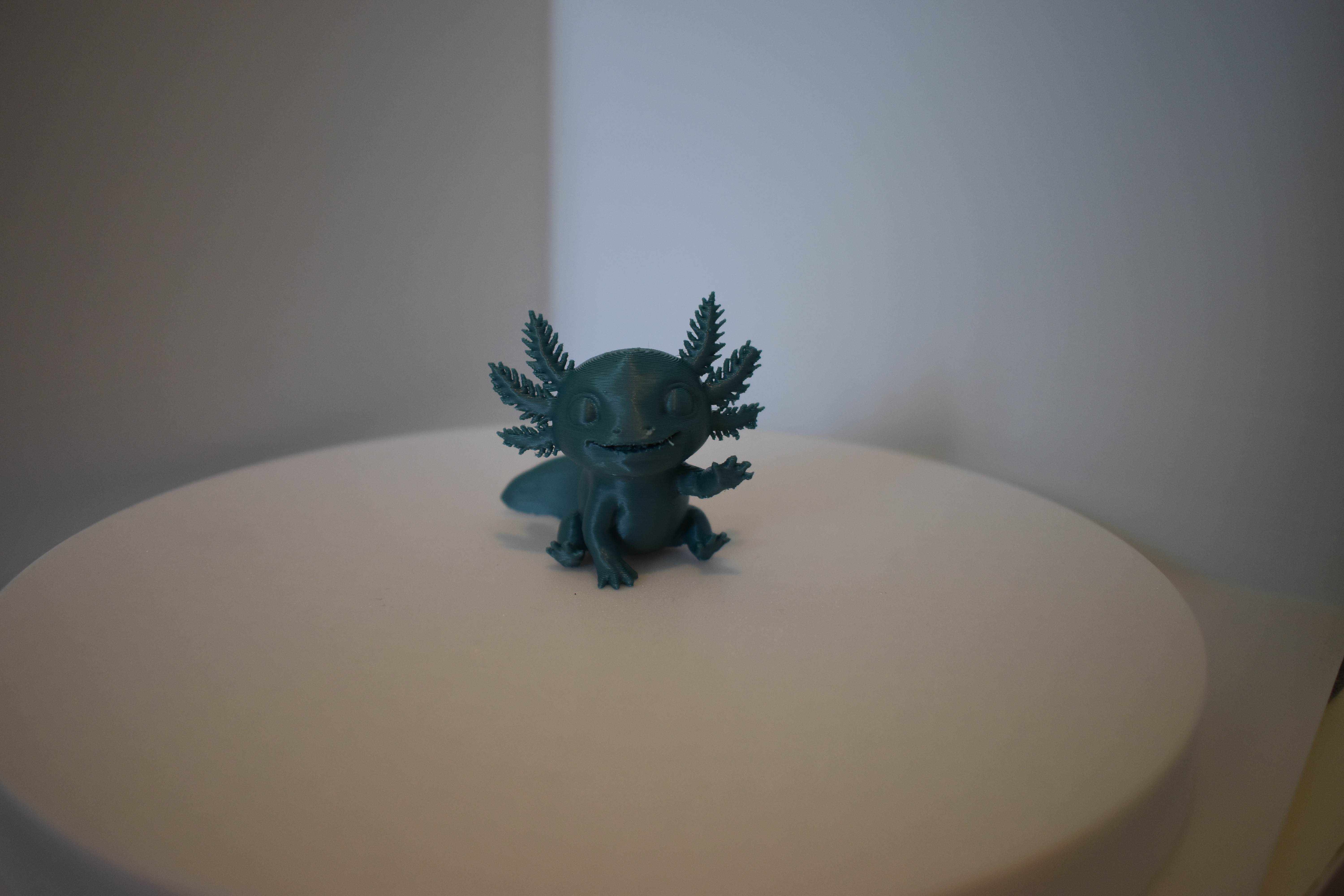 cute axolotl miniture 3D model