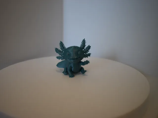 cute axolotl miniture