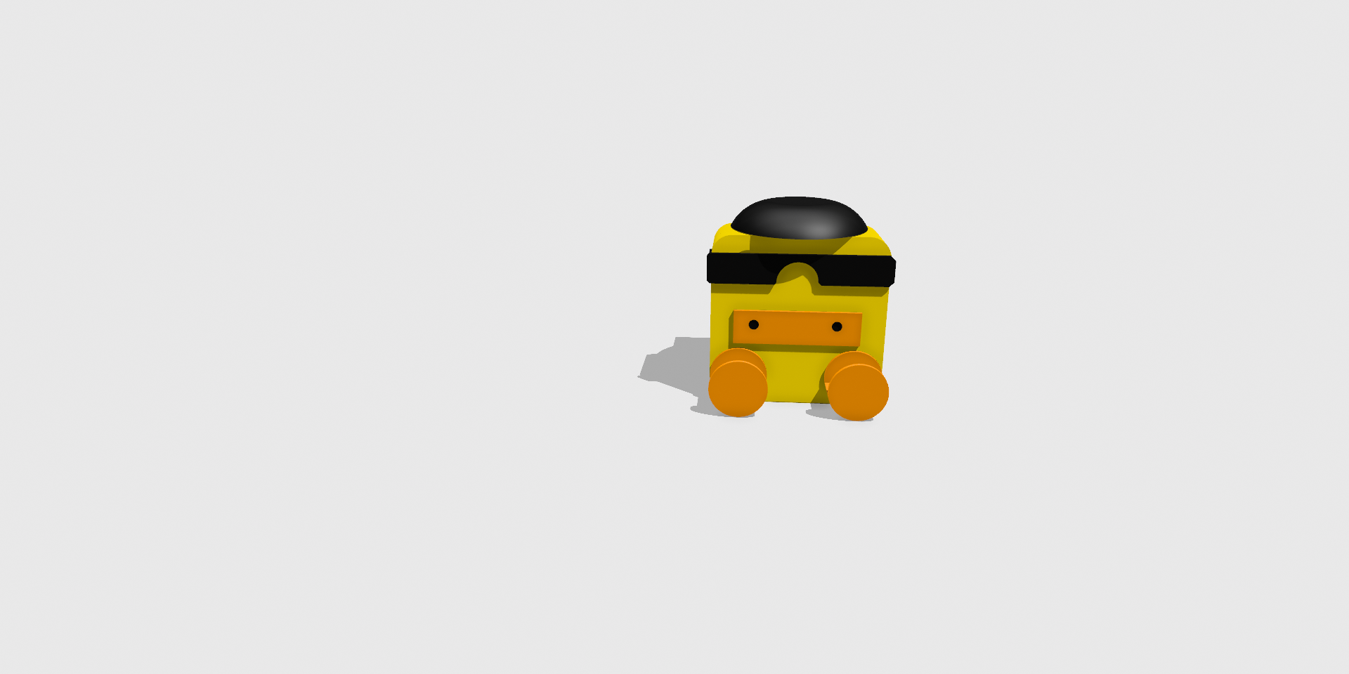 ducky phone stand with removable hat