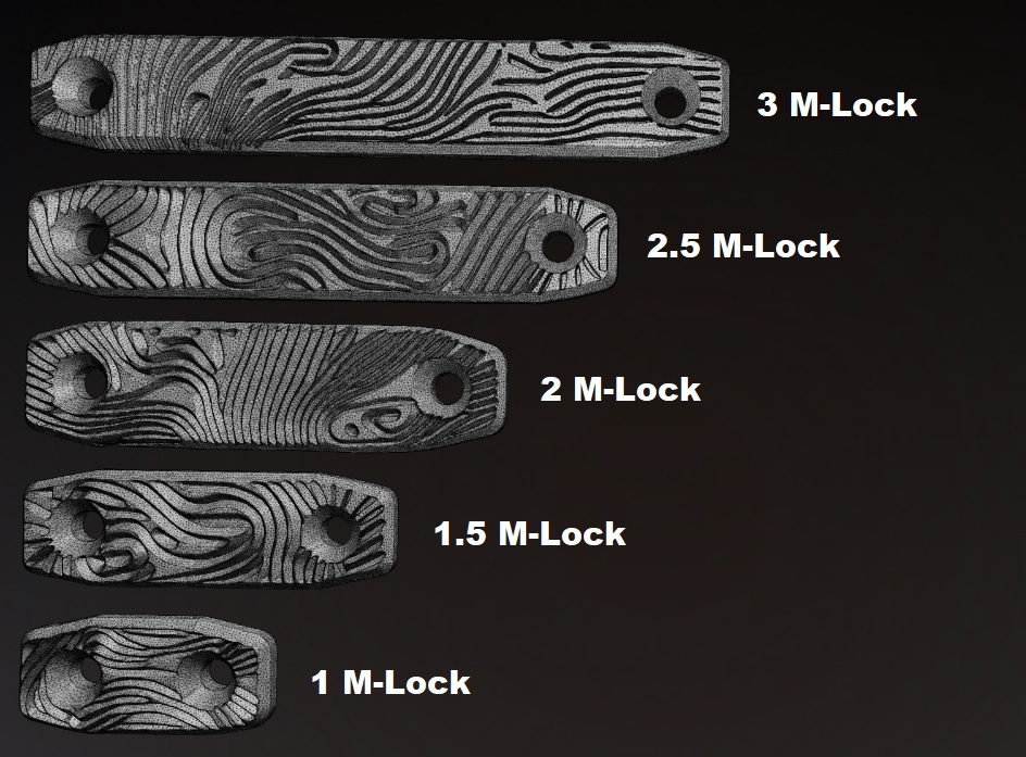 M-LOCK Topographic Handguard cover