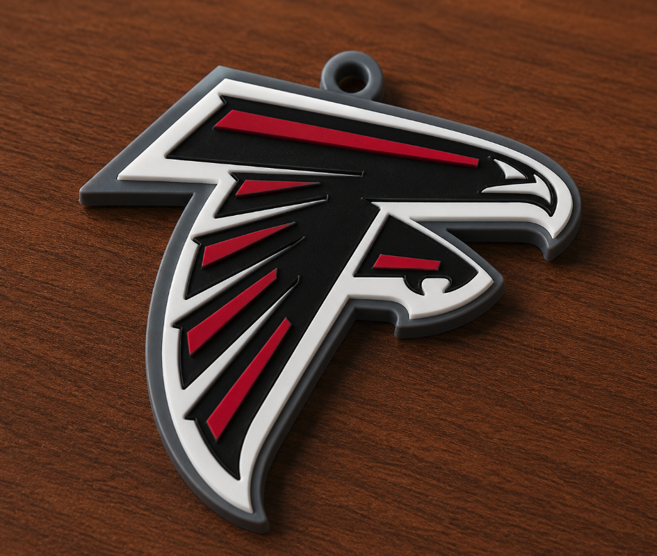 Atlanta Falcons Oversized Hype Fan Logo for a Chain
